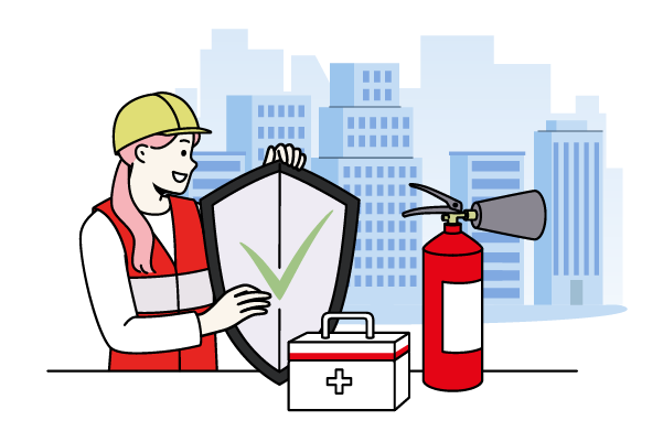 都市防災対策とグリーンインフラで安心できるまちを。